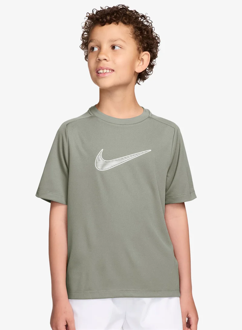 نايكي Youth Dri-Fit Multi Hbr T-Shirt